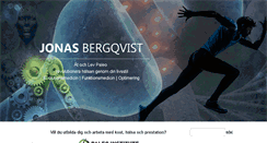 Desktop Screenshot of jonasbergqvist.se